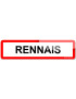 Rennais (15x4cm) - Sticker/autocollant