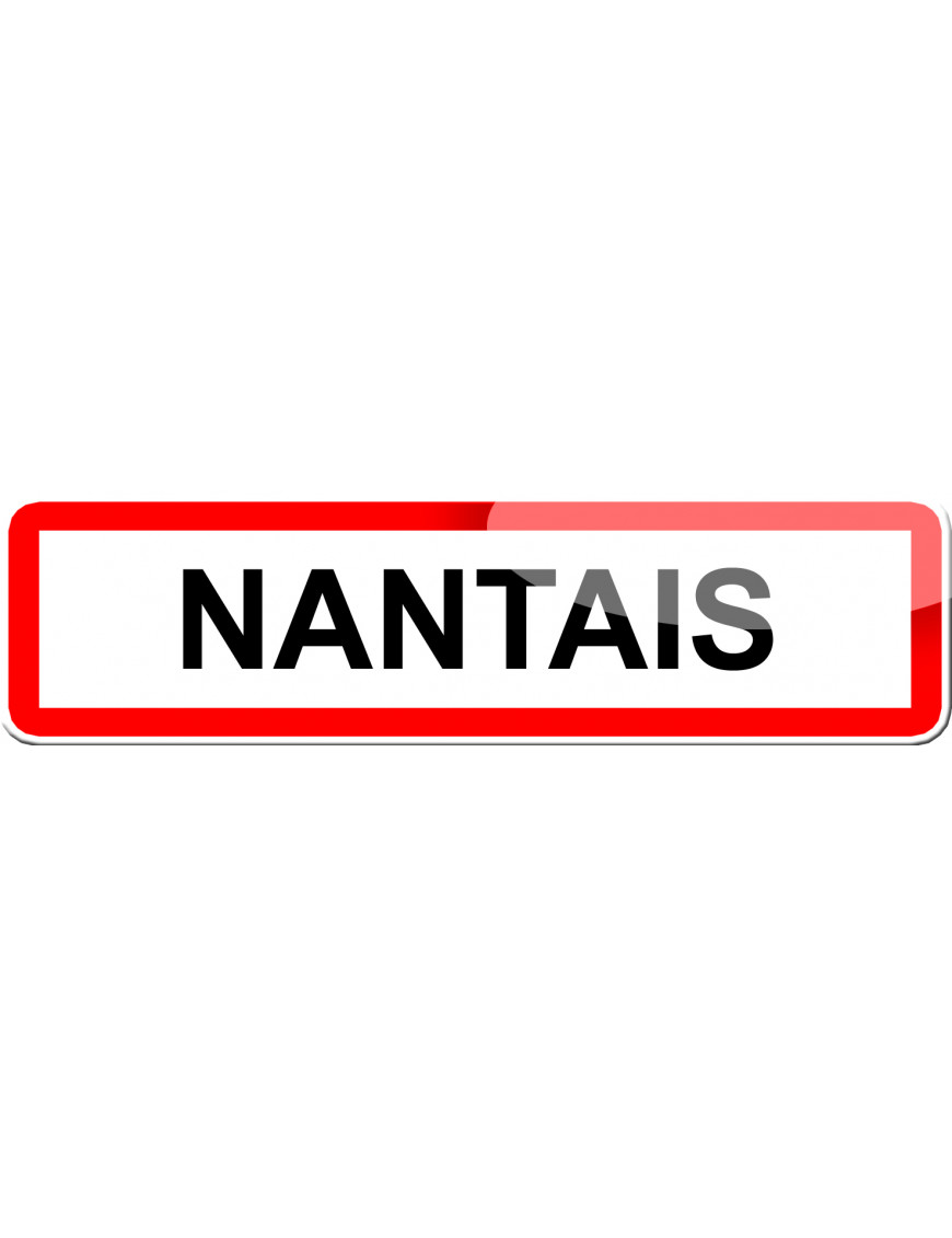 Nantais (15x4cm) - Sticker/autocollant