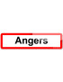 Angers (15x4cm) - Sticker/autocollant