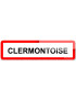 Clermontoise (15x4cm) - Sticker/autocollant