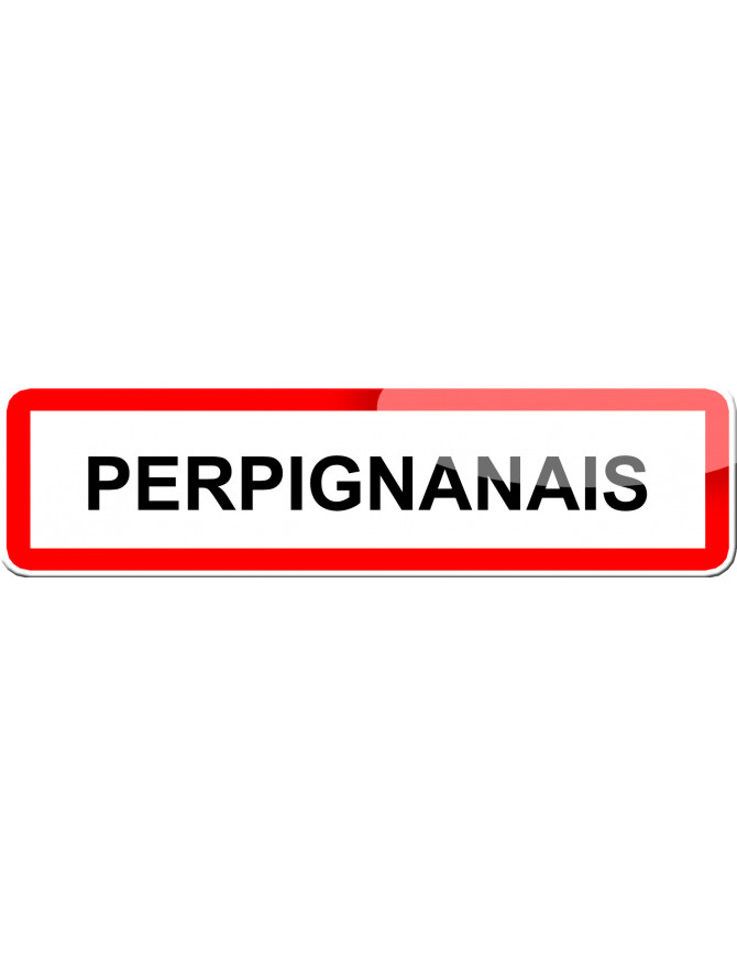 Perpignanais (15x4cm) - Sticker/autocollant