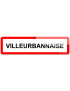 Villeurbannaise (15x4cm) - Sticker/autocollant