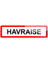 Havraise (15x4cm) - Sticker/autocollant