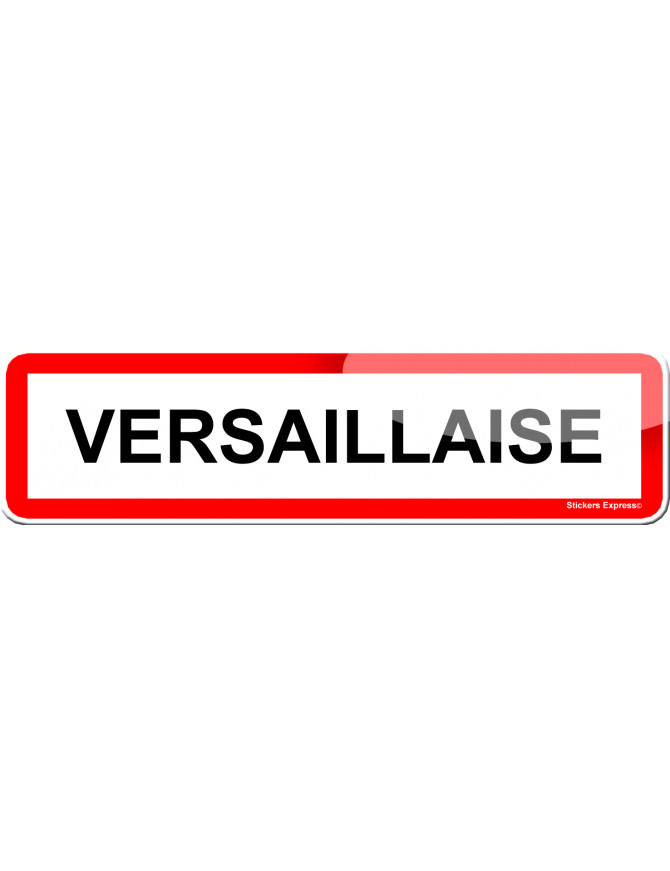 Versaillaise (15x4cm) - Sticker/autocollant