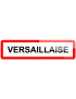 Versaillaise (15x4cm) - Sticker/autocollant