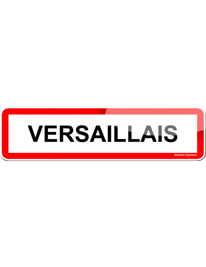 Versaillais (15x4cm) - Sticker/autocollant