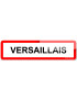 Versaillais (15x4cm) - Sticker/autocollant