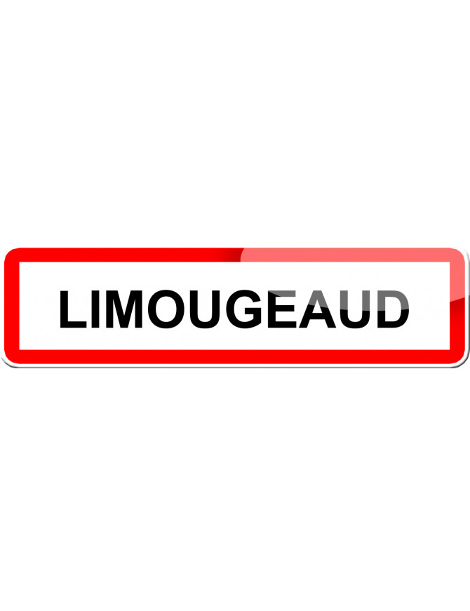 Limougeaud (15x4cm) - Sticker/autocollant