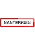 Nanterrien (15x4cm) - Sticker/autocollant