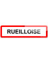 Rueilloise (15x4cm) - Sticker/autocollant