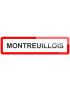 Montreuillois (15x4cm) - Sticker/autocollant