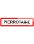 Pierrotaine (15x4cm) - Sticker/autocollant