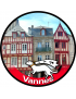 Vannes - 20x20cm - Sticker/autocollant