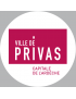 Privas (10cm) - Sticker/autocollant