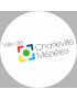 Charleville-Mézières (15cm) - Sticker/autocollant