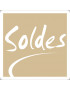 Soldes Carré imitation OR - 20cm - Sticker/autocollant