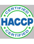 HACCP (20x20cm) - Sticker/autocollant