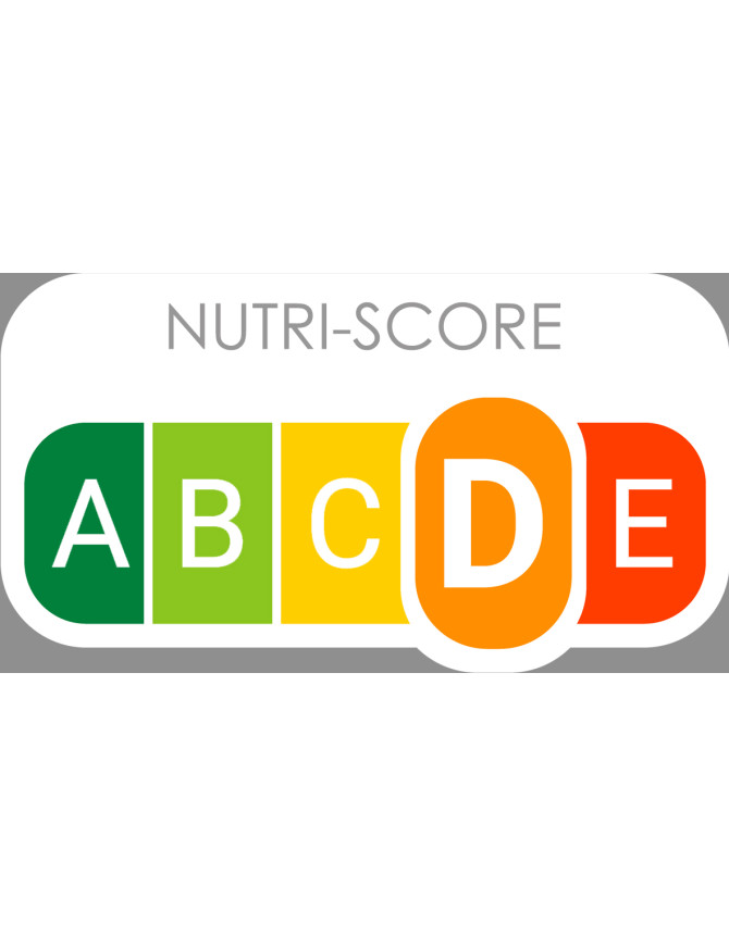 Nutri-score D (29x16cm) - Sticker/autocollant