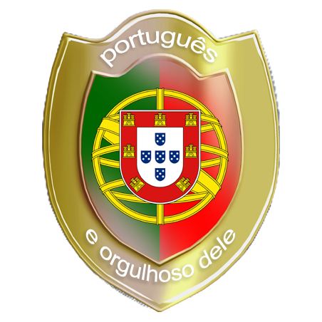 Portugais et fier de l'être - 10x7.7cm - Sticker/autocollant