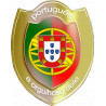 Portugais et fier de l'être - 10x7.7cm - Sticker/autocollant