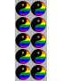 Yin Yang Lgbt (10 fois 5cm) - Sticker/autocollant