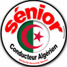 conducteur Sénior Algérien - 10cm - Sticker/autocollant