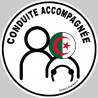 Autocollants : conduite accompagnee Algerien