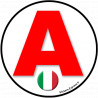 Autocollants : A Italie