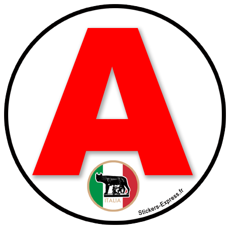 Autocollants : A Italie 4